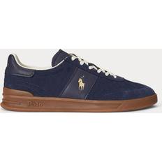 Herr - Ull Sneakers Polo Ralph Lauren Alpaca Sneakers Mocka Med Gummisula - Marinblå