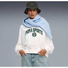 Puma Legacy Oversized Graphic Crew Sweatshirt - Vit