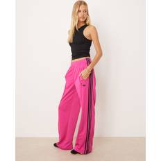 Adidas Pink Clothing adidas Adicolor Classic Firebird Loose Track Pants - Fuchsia/Black