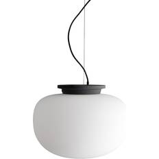 Belysning Frandsen Supernate Black/Opal White Pendellampa ∅ 28cm