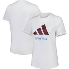 Aston Villa FC T-shirts adidas Graphic Logo T-Shirt White Womens