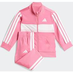 98 - Drenge Tracksuits Børnetøj adidas Performance Træningssæt Sportswear I 3S Tib Ts - Pink