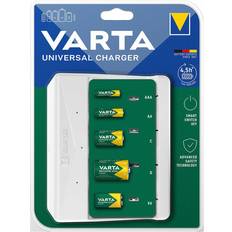 Varta Universal 4.5 hr batterioplader (for 4xAA/AAA/C/D, 1x9V) (USB-C)