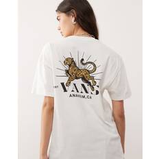 Vans Leopard Palm T-Shirt Woman - White
