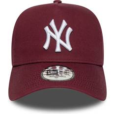 New Era York Yankees 9forty Bordeaux Kasket Cap Dark Red
