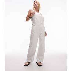 Natur Jumpsuits & Overaller Arket Naturvita Tvättade Hängselbyxor Twill Denim - Naturvita