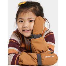 Didriksons 134 Børnetøj Didriksons Kids Biggles Mitten 7 Handsker - Brun