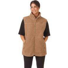 Firefly Ytterkläder Firefly Jonna Pile Long W Väst - Soft Brown