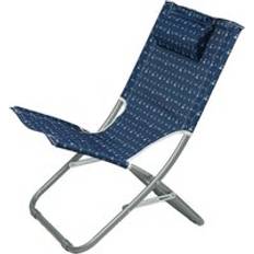 Portable Adult Blue Folding Beach Chair
