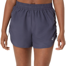 Hög midja Shorts Asics Nagino Run Adjustable W Löparshorts - Indigo Fog