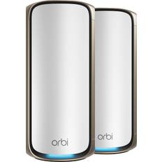 Netgear Wi-Fi 7 (802.11be) Routers Netgear Orbi 970 Quad-band WiFi 7 Mesh 2-Pack