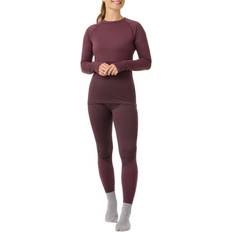 Röda - Träningsplagg Underställsbyxor McKinley Sportive W Underställsbyxor Dam - Wine Red