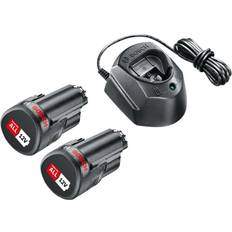 Bosch batterisæt Bosch Starter Set 2 x PBA 12V 1.5Ah OA + GAL 1210 CV