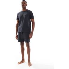 New Look Sleepwear New Look Waffle Pyjama Shorts - Dark Grey