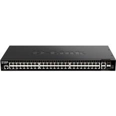 D-Link 10 Gigabit Ethernet Switchar D-Link DGS-1520-52/E 52-porte Gigabit-10000