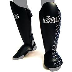 Fairtex Muay Thai Benskydd Svart Mediuim