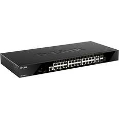 D-Link 10 Gigabit Ethernet Switchar D-Link DGS 1520-28 Switch 28-porte Gigabit-->