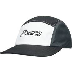 Unisex Kepsar Asics 5 Panel Cap Performance Black Graphite Grey White