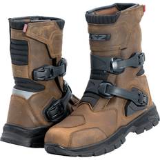 LS2 Motorcycle Boots LS2 Adventure Waterproof Motorcycle Boots - Brown/Black Man