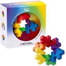 Plus Plus Hexel Spectrum 6 Stora Sammanlänkade Bitar