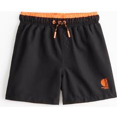 Tu Swimwear Tu Black Neon Contrast Swim Shorts - Black