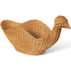 ferm LIVING Bird Braided Natural Basket 28.5cm