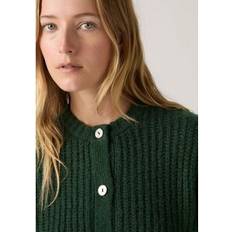 Levi's Women Cardigans Levi's Luna Faux Shell Button Cardigan - Green