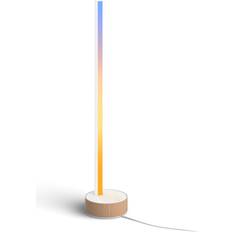 Philips Hue Signe Gradient White and Oak Table Lamp 55.3cm