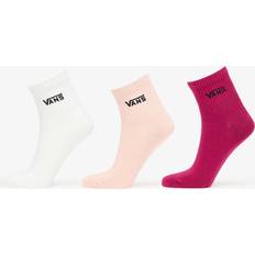 Vans Dame Undertøj Vans Classic Half Crew Socks - Pink/White