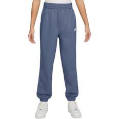 Fleecebyxor Nike NSW Club LBR Oversized Fleece Pants - Indigo/White