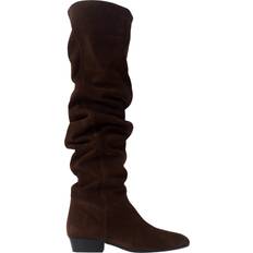 Suede High Boots Anonymous Copenhagen Jadah 20 Suede Knee High Boots - Brown