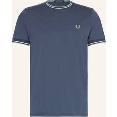 Fred Perry Breathable Clothing Fred Perry Twin Tipped T Shirt - Navy