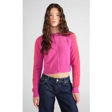 Adidas Koftor adidas Fluffy Stickad Cardigan - Rosa