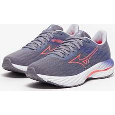 Mizuno Dam Sportskor Mizuno Wave Inspire 21 Löparskor - Blue Granite/Striking Coral/Iris Bloom