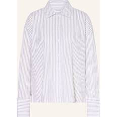 Calvin Klein Dame Nattøj Calvin Klein Poplin Pyjama Button Down Shirt - White