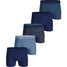 Björn Borg Men's Underwear Björn Borg Logo Mixed Cotton Blend Trunks - Blue