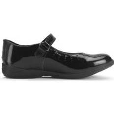 Lak Lær at gå-sko Børnesko Start-rite Study Leather Round Toe Shoes - Black Patent