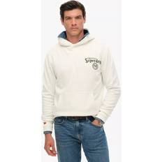 Superdry Unisex Tröjor Superdry Tokyo Narrative Casual Sweatshirt - Vit