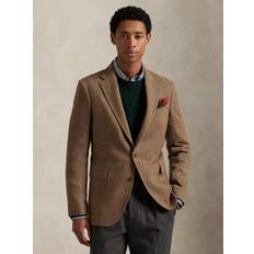 Polo Ralph Lauren Herre Blazere Polo Ralph Lauren Single Breasted Herringbone Sportcoat - Brown/Tan