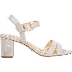 Heeled Sandals Dune London Merisa Wide Fit Block Heel Sandals - Gold