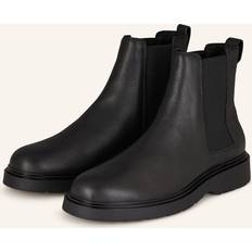 Herre - Syntetisk Chelsea boots Calvin Klein Tumbled Leather Chelsea Boots - Triple Black