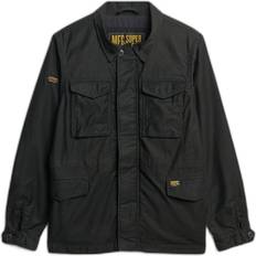 Superdry Collared M65 Cotton Jacket - Black