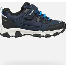 Nylon Children's Shoes Geox Junior Magnetar Kids Waterprood Trainers - Navy Sky Nubuck