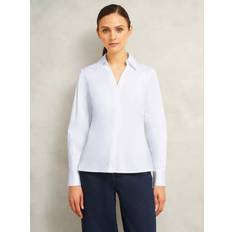Hobbs Shirts Hobbs Long Sleeve Shirt - White