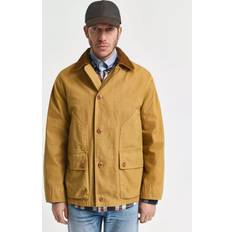 Gant Bomull Jackor Gant Canvas Field Jacket Peanut Butter