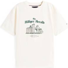 Tommy Hilfiger Yellow Tops Tommy Hilfiger Herald Skyline Cotton T-Shirt