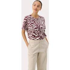 Nahid Animal Print Cotton T-shirt