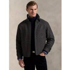 Polo Ralph Lauren Ull Ytterkläder Polo Ralph Lauren Heritage Twill Wool Windbreaker Barclay Heather