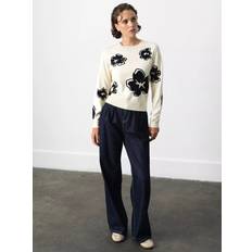 Paislee Tröja - Svart/Off-White