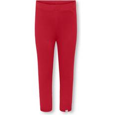 Rød - Træningstøj Leggings Only Mini Leggings KMGTRINNY - Brandrød